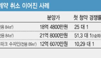 영끌도 안 되는데…청약 포기 ‘통곡의 벽’ 된 고분양가