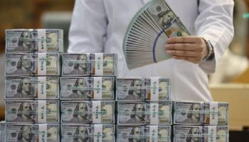 4월 외환보유액 42억달러 늘어…외화자산·운용수익 증가 영향