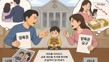 헬스 트레이너와 외도한 아내…통장 날리더니 양육권까지?