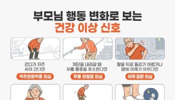 가정의 달, 부모님의 행동 변화가 알려주는 건강 적신호는?