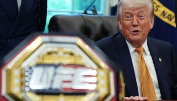 트럼프, 팔순 생일파티?…"백악관에서 UFC 빅매치 열릴 것"
