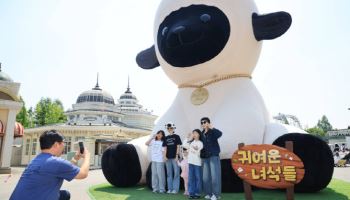 '세상에서 가장 귀여운 양' 흑비양 에버랜드서 만나세요