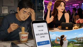 컵라면으로 버틴 기러기 아빠…아내는 골프·파티 즐겼다