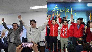 박민식·한동훈 맞불 개소식…朴 "진짜 북구 사람" 韓 "북구를 한국 1순위로"