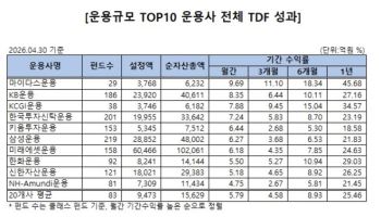 TDF 시장 31조 돌파…주식비중 높은 ‘고빈티지’ 수익률 쑥