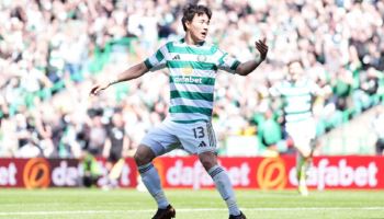 셀틱 양현준, 라이벌전에서 '시즌 10호골'…팀은 3-1 역전승