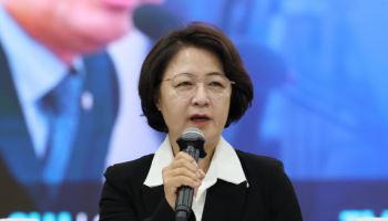 추미애 "양향자 후보, 어려울 때마다 책임 회피…6선 선배에게 배우길"