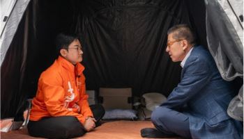 이준석, 박형준 정이한 단식장 방문에 “정치 품격…전재수 끝내 침묵”
