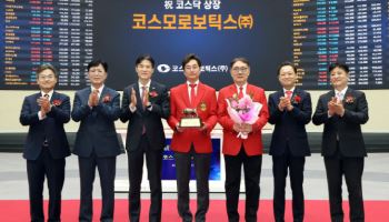 코스모로보틱스, 상장 나흘째도 급등…공모가 대비 735%↑