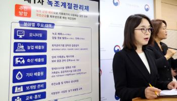 녹조 계절관리제 첫 시행…낙동강 녹조 심화 시 8개 보 개방