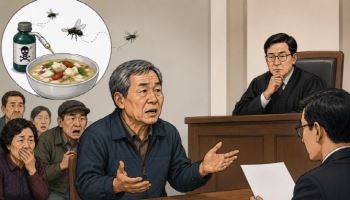 “파리 잡으려고”…주민들 먹을 음식에 농약 탄 60대