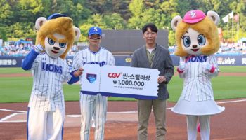 팀 위해 사이클링 히트 포기한 삼성 박승규, 월간 씬-스틸러상