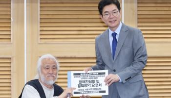 정원오, 장애인 공약 발표 "전 지하철역 엘리베이터 설치"