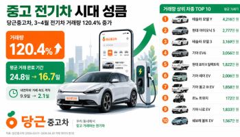 고유가 흐름에…당근중고차, 전기차 거래량 120% 증가