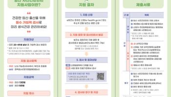 출생부터 성장까지…고양시, 생애 초기 건강지원 강화