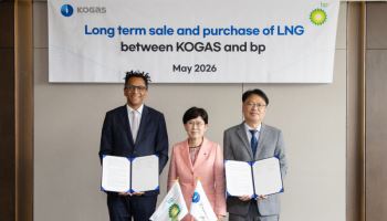 가스공사, LNG 장기 도입 확대…BP와 10년간 연 70만톤 도입 계약