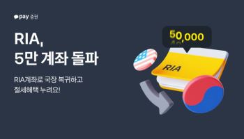 카카오페이증권 RIA 5만계좌 돌파…“엔비디아 팔고 삼성전자 담았다”