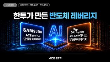 한투운용, ACE 삼전닉스 레버리지 상장…“최저 보수”