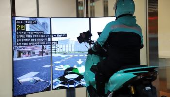 우아한청년들, 배민라이더스쿨 VR 안전교육 도입