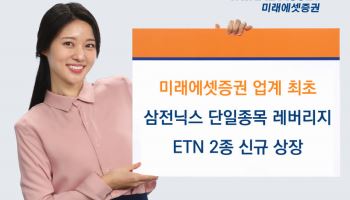 미래에셋증권, 삼전닉스 단일종목 레버리지 ETN 2종 신규 상장
