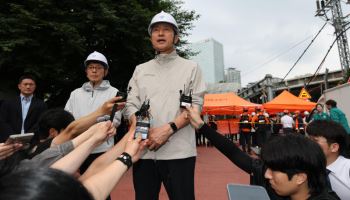 오세훈, 수서동 매몰사고 사망자 애도…"공사장 안전 제도 더 세심히 챙길 것"