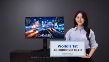 삼성D, 4K·360Hz 모니터용 QD-OLED 개발…‘컴퓨텍스’서 첫 공개