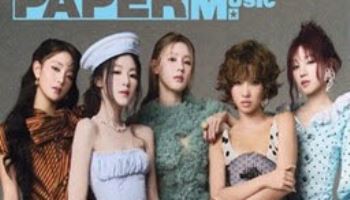 큐브엔터 아이들, 미국 유명 매거진 '페이퍼' 커버 장식