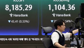 코스피, 4%대 급락 후 8100선 회복…하이닉스 상승 반전[마감]
