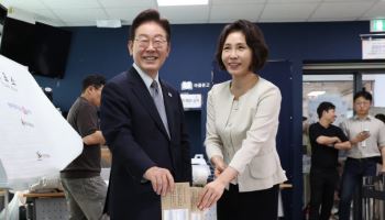 李 “투표는 민주주의 생명줄”…지방선거 사전투표 참여 독려