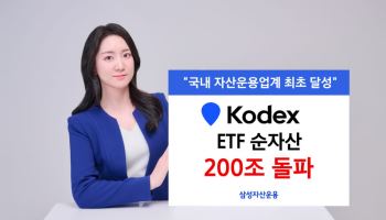 삼성 KODEX ETF, 국내 첫 순자산 200조 돌파…“아시아 1위”