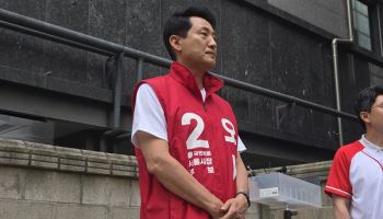 오세훈 "서울 디스카운트? 금시초문…함량 미달 후보가 만들 것"