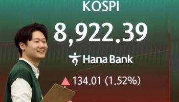 '9000피' 앞두고 롤러코스터 장세…외국인 1조 매도 중