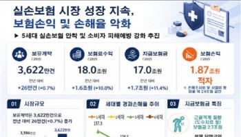 도수치료 보험금이 암 치료보다 많아…작년 실손보험 적자 1.9조