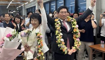 용인 첫 재선시장 이상일, '친명' 이겨낸 맨파워[6월 선거]