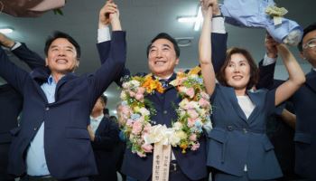 [6월 선거]민주당 박수현 충남지사 당선…4년만 탈환
