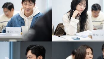 지성·하윤경·박병은·문소리, JTBC 새 드라 '아파트' 대본 리딩 공개