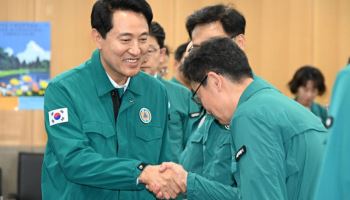 오세훈 시장, 복귀 후 첫 공식 일정 풍수해·폭염 대책 점검