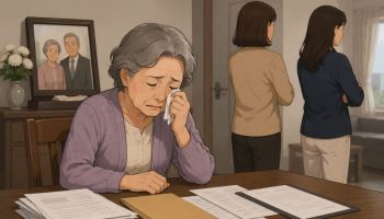 치매 남편 떠난 뒤 돌변한 딸들…70대 노모의 눈물