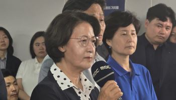 추미애 "여성대통령 무능은 탄핵사유, 능력을 보여야" [6월 선거]
