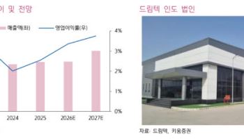 드림텍, 인도 메모리모듈 양산 임박…투자의견↑-키움