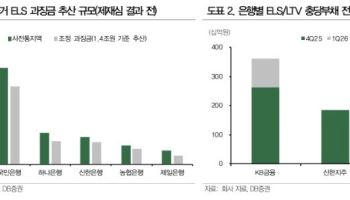 홍콩 ELS 과징금 리스크 축소…은행주, ‘비중 확대’ 유효-DB