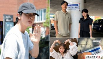 [6월 선거]BTS 진부터 김소현·손준호 부부까지…스타들 투표 참여