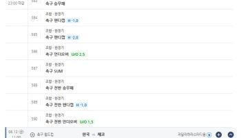 스포츠토토, 2026 북중미 월드컵 개막전 및 한국-체코전 대상 프로토 상품 조기 발매