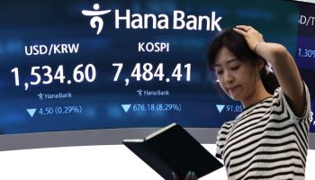 '환율 1600원 갈라' 외화당국 구두개입…대통령도 "정상 아냐"