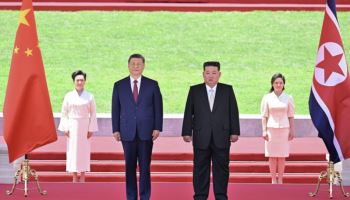 김정은·시진핑, 평양서 환영 만찬 함께…“중요한 합의 도달”