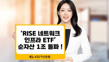 1년 수익률 560%…'RISE 네트워크인프라 ETF' 순자산 1조원 돌파