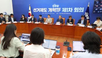 민주당, 선거제도개혁TF 첫 회의...법개정·개헌도 검토
