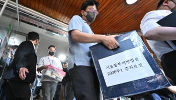 "이미 다 치웠다"…잠실 투표소 현장 검증, 빈손으로 종료