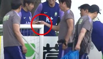 홍명보, 이강인 휴대전화 압수?…멕시코 매체 "학교 같았다"