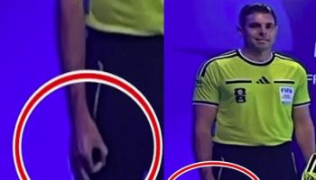독일전 심판 '수상한 손가락'…논란 커지자 결국 입 열었다